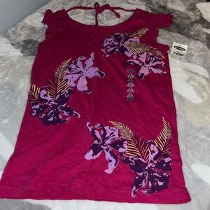 Nwt old navy floral shirt